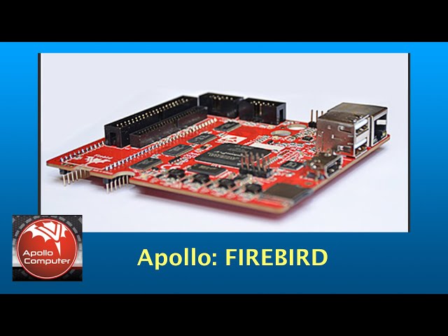 Amiga Apollo FIREBIRD! For your A500, A1000, A2000!