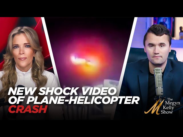 Shocking New Video Shows Moment of Impact of D.C. Plane and Helicopter Crash, with Charlie Kirk