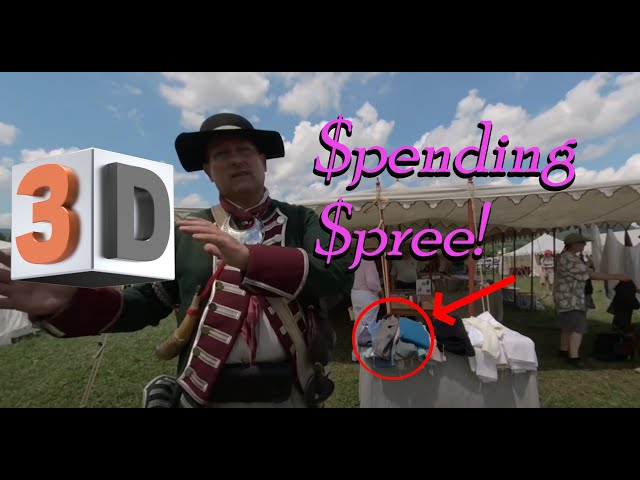 3D VR Shopping in the 18th Century Market: Fort Loudon, PA