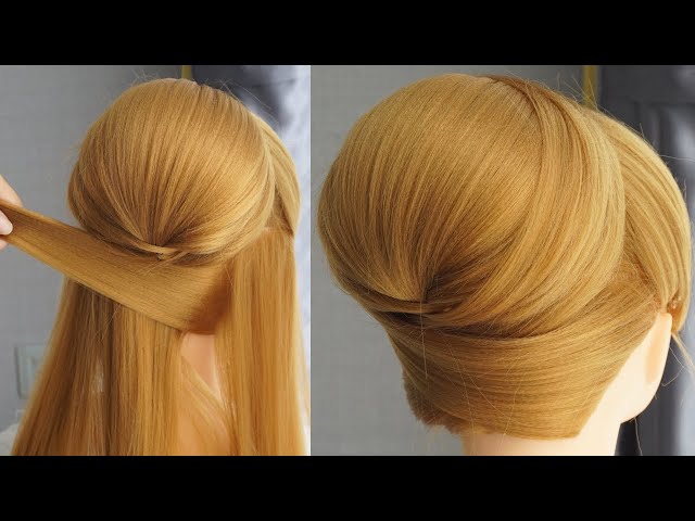 New Hairstyle For Wedding | Party Hairstyle At Home