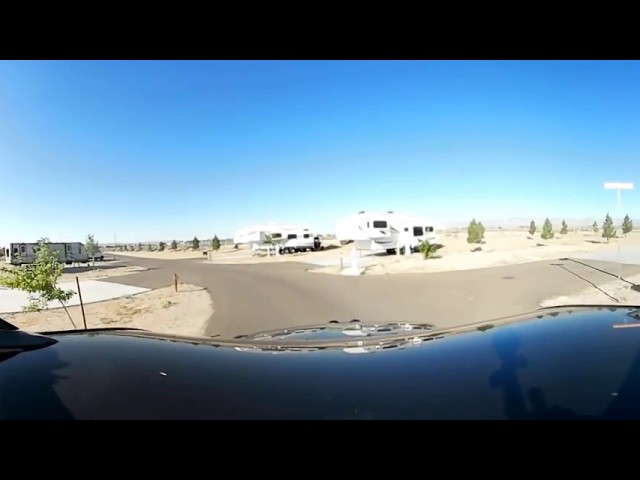 360 Video Tour of Sierra Vista RV Park at China Lake NAWS, CA