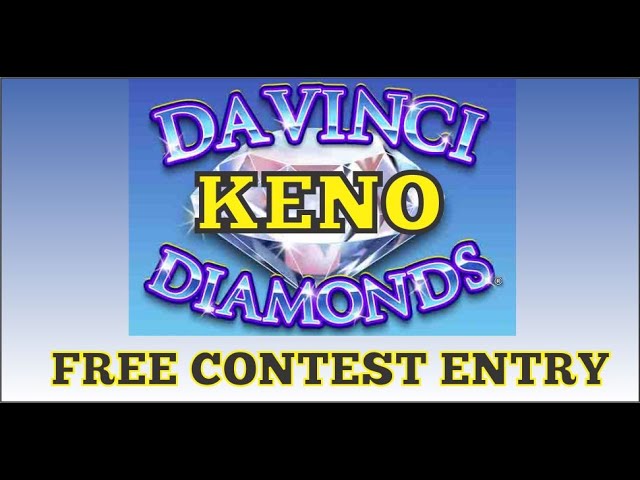 Da Vinci Keno Contest Is Free For All To Play - 7 Spot Patterns and 8 Spot Keno Strategies Accepted