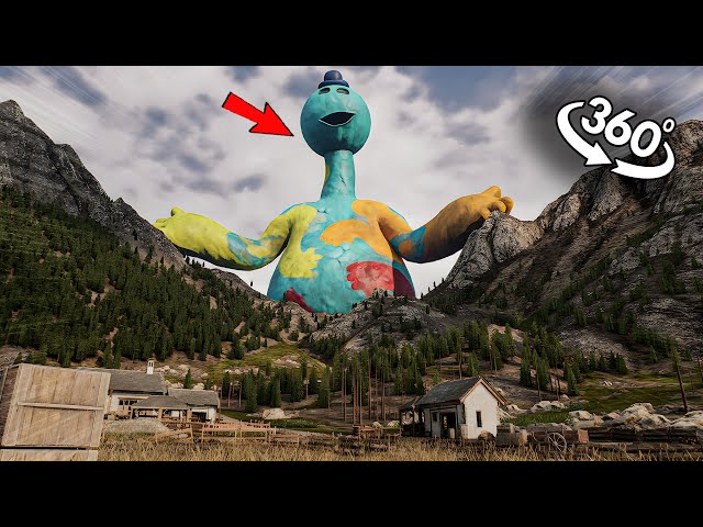 GIANT DOEY Attacks the VILLAGE! Secret Level - Poppy Playtime Chapter 4