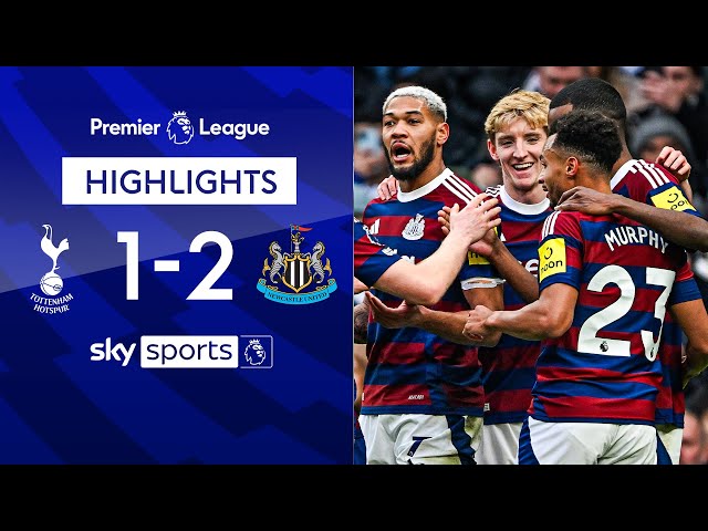 Newcastle come from behind to beat Spurs 👊 | Tottenham 1-2 Newcastle | Premier League Highlights