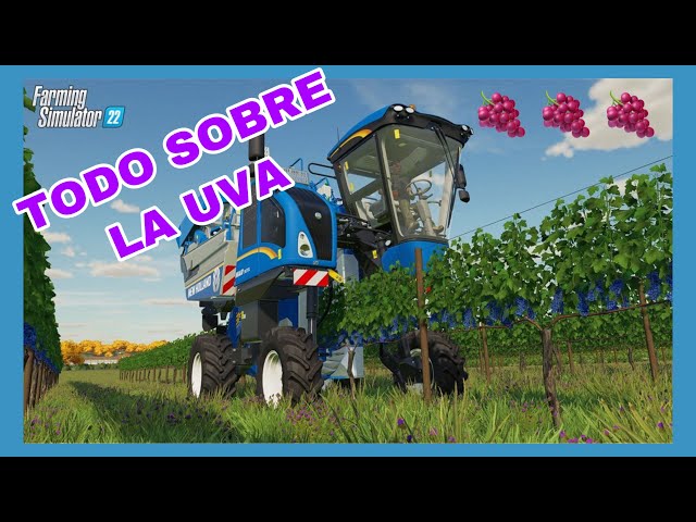 🍇 Como sembrar y cosechar UVA en Farming Simulator 22 PS5 ESPAÑOL