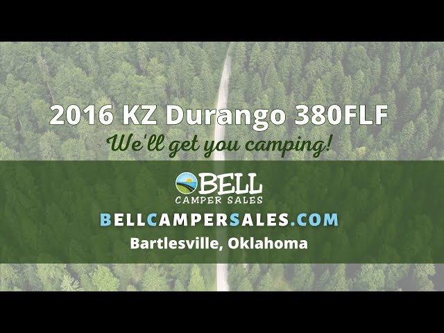 2016 KZ Durango 380FLF Lots of room in this front living room