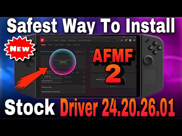 Best Way To Install New Stock Drivers & AMD Adrenalin Software No Issues On Lenovo Legion Go