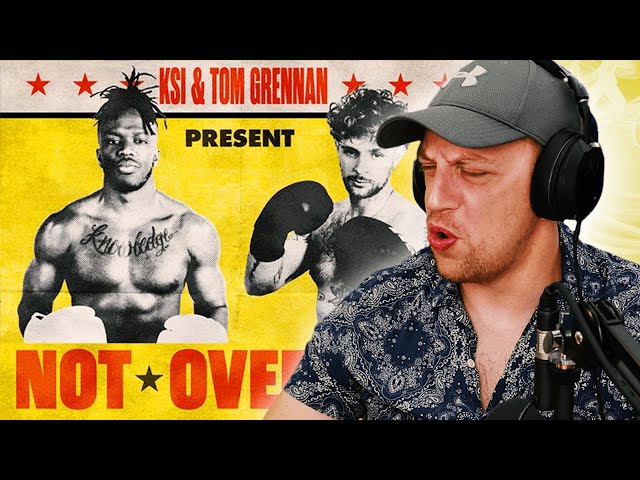 KSI - Not Over Yet ft. Tom Grennan REACTION