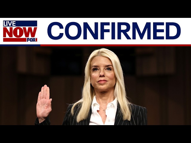 Trump cabinet: Pam Bondi officially confirmed as attorney general | LiveNOW from FOX