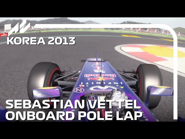 Sebastian Vettel's Pole Lap | 2013 Korean Grand Prix | #assettocorsa