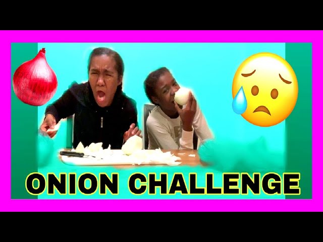 RAW ONION CHALLENGE | GONE WRONG