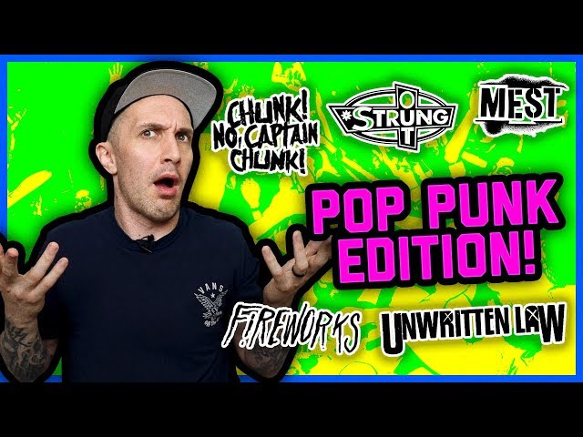 POP-PUNK BANDS THAT SHOULD'VE BEEN BIGGER: Chunk No Captain Chunk, Mest, Fireworks, Strung Out