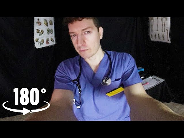 ASMR VR180 | Physical Medical Exam⚕️Detailed and Realistic