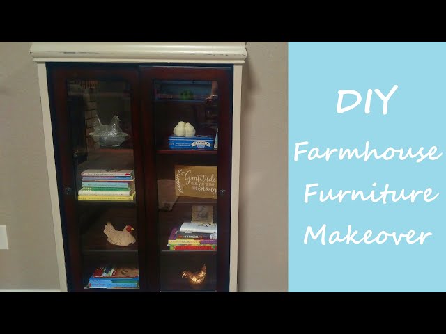 DIY: Farmhouse Furniture Makeover