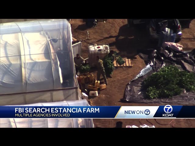 FBI does massive search into Estancia Farm with multiple agencies