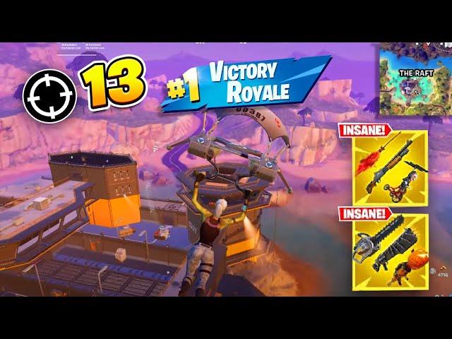 13 Kill Solo Gameplay (Fortnite Season 4 PS4 Controller