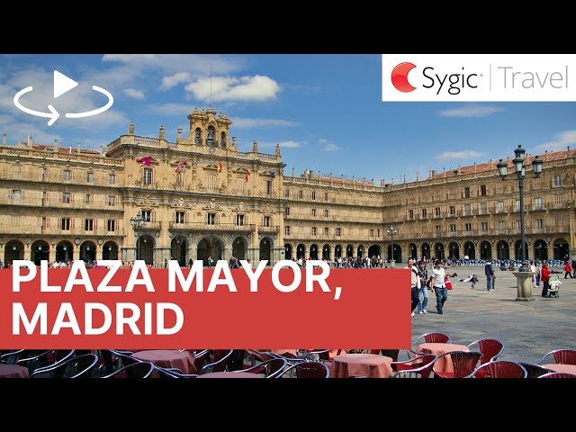 360 video: Plaza Mayor, Madrid, Spain