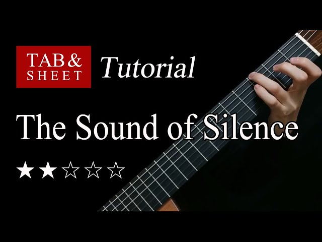 The Sound of Silence - Fingerstyle Lesson + TAB