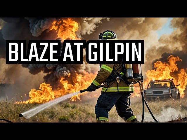 Gilpin Grasslands Fire