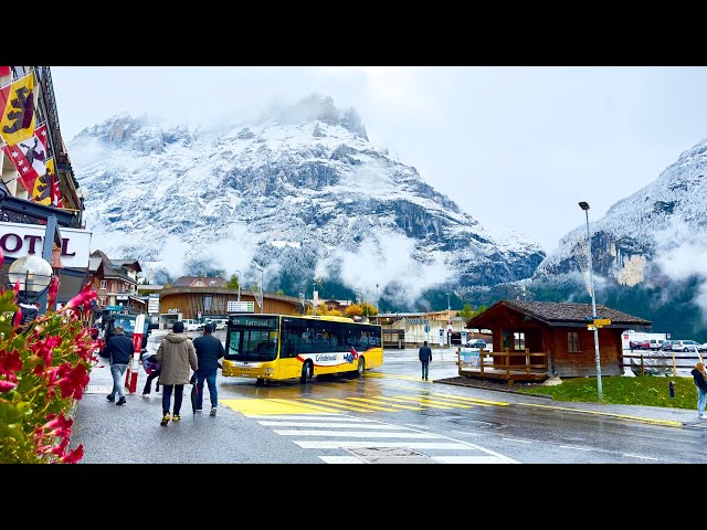 GRINDELWALD Switzerland🇨🇭Most Amazing Swiss Village In Autumn 🍁 SWISS Valley