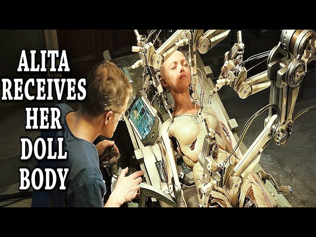 Alita receives her doll body from Doc Ido | Alita: Battle Angel (2019) Original Movie Clip 4K UHD