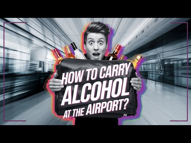 How to carry ALCOHOL at the Airport? ||Airport Security Rules👮‍♂️|| CISF