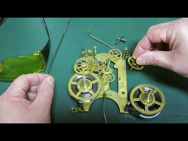 Assembling and Adjusting an Antique Ansonia Kitchen Clock