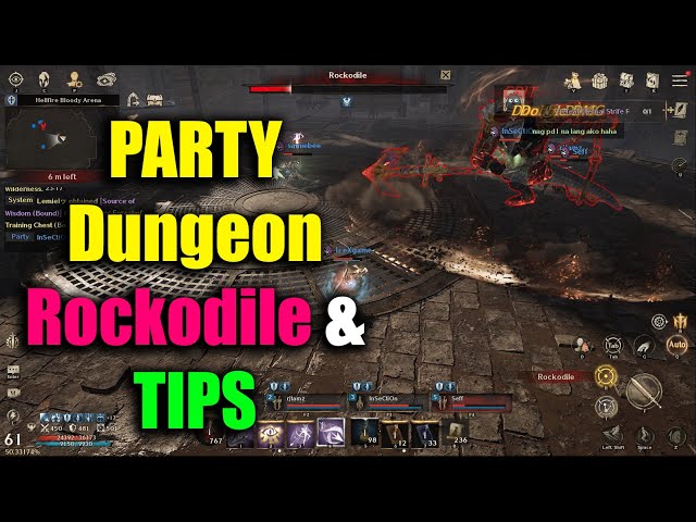 Night Crows Party Dungeon Rockodile GamePlay & TIPS