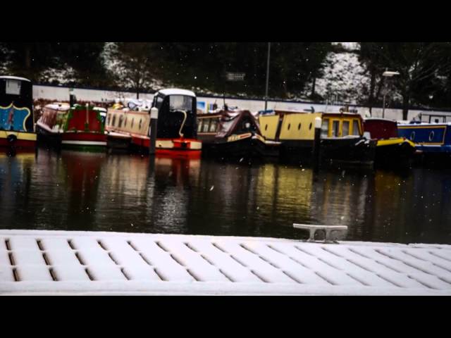 Time Lapse: rushing snow