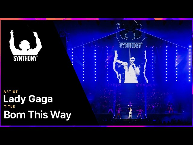 SYNTHONY - Lady Gaga 'Born This Way' (Live at Spark Arena) | ProShot 4K