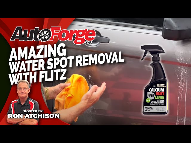 Amazing Water Spot Removal with Flitz | Autoforge.net