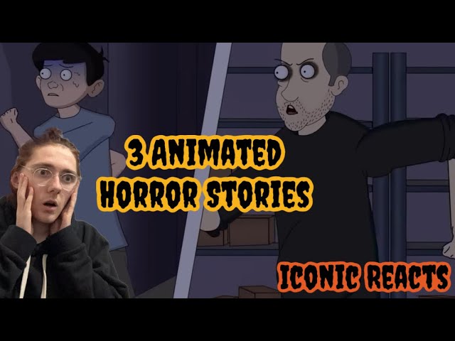 3 Scary Animated horror stories - Iconic Reacts