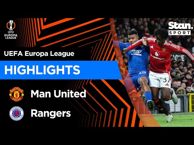 Manchester United v Rangers Highlights | 2024/25 | UEFA Europa League