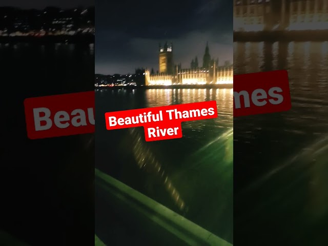 Beautiful Thames River #viral #youtubeshorts #shorts #water #river #thames #london