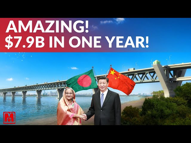 In a year, Padma Bridge earned $7.9B, showcasing China's bridge tech's triumph in Bangladesh.