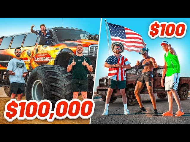 SIDEMEN $100,000 VS $100 ROAD TRIP USA EDITION | Türkçe Altyazı