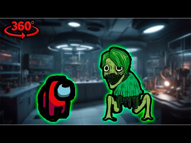 Among Us VR 360 | CREEPY characters INSIDE OUT 2