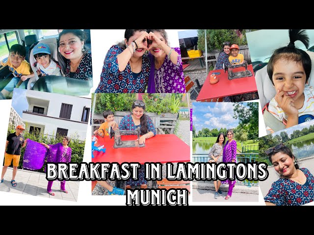 A day in Germany 🇩🇪 | Breakfast in Lamingtons Munich | West park in Munich ☺️💝#family #breakfast #yt