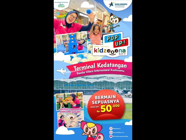 Tempat Bermain Anak di Bandara Internasional Kualanamu