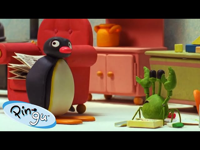 Ping Has a Pet Crab! 🐧 | Pingu - Official Channel | Cartoons For Kids