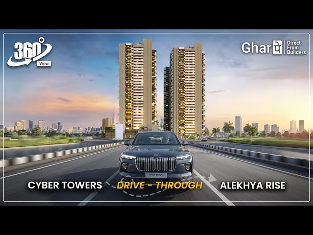 360° VR Tour: Cyber Towers to Alekhya Rise | Hyderabad’s Real Estate Journey | #GharPe