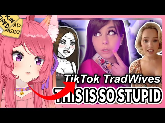 The TikTok TradWife Epidemic | Kitsu reacts to Shoe0nHead | Vtuber Reacts