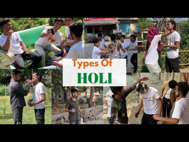 Types of Holi | funny video | seraj ki vines #funny #comedy #holi #happyholi #typesofholi