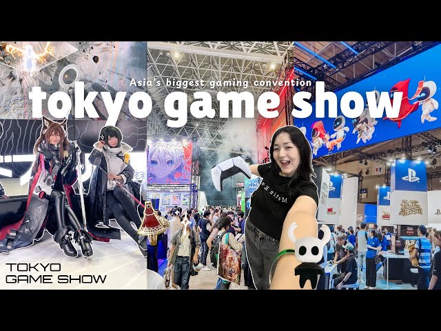 Japan's largest gaming convention 🎮 video games, cosplay, indies | Tokyo Game Show vlog