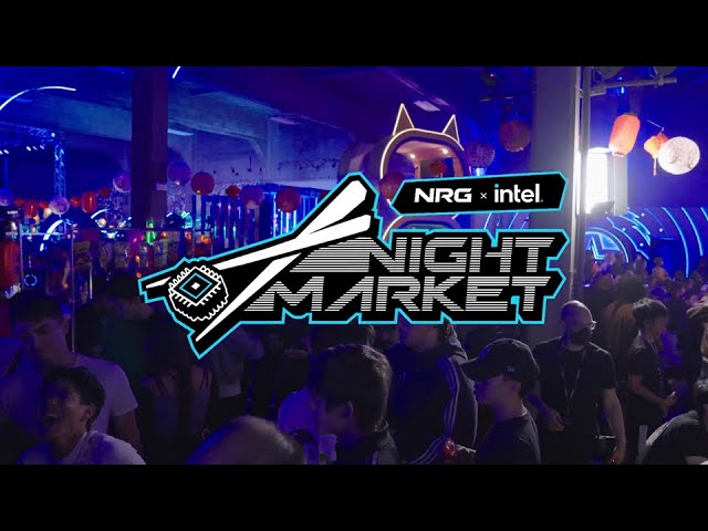 Intel Core Ultra PC Build at NRG Night Market! | Intel Live! Recap