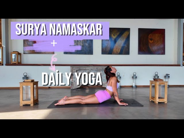 Surya Namaskara | Daily Yoga for All Levels | Sun Salutation Routine