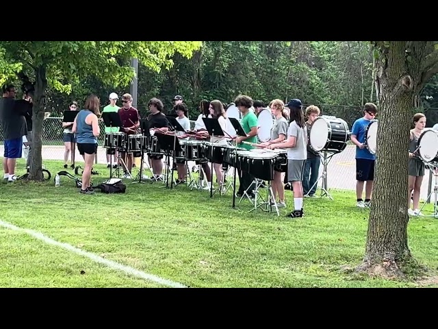 Cousino HS - Band. camp 7/25/2023, 1450hrs