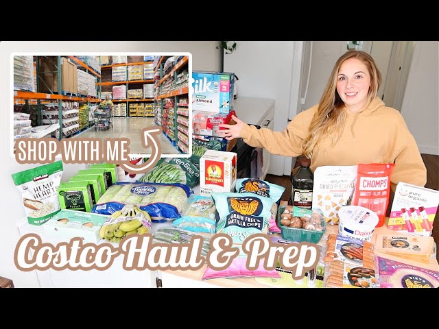 BULK FOOD COSTCO SHOP BUDGET MEAL PREP | FOOD STORAGE PANTRY TOUR CANNING RECIPES LARGE FAMILY MEALS