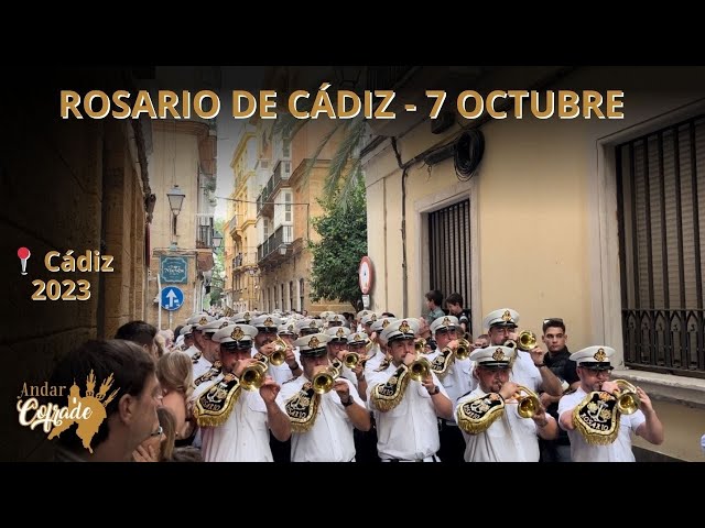 Banda ROSARIO DE CÁDIZ - PATRONA de Cádiz Virgen del Rosario 2023