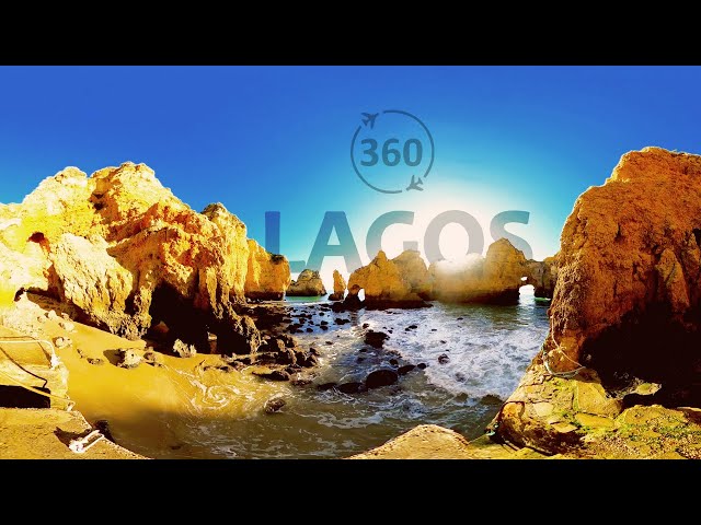 Beaches, caves and cliffs | Lagos, Algarve, Portugal | 360º VR Video